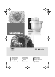 Kullanım kılavuzu Bosch MUM44R1 Mikser standı