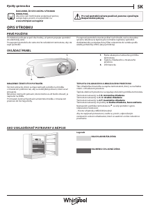 Návod Whirlpool ARG 913 1 Chladnička s mrazničkou