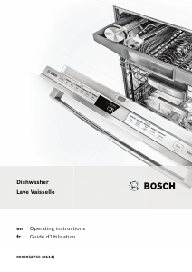 Manual Bosch SHE53T52UC Dishwasher