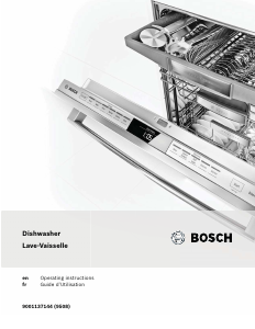 Manual Bosch SHX5AV55UC Dishwasher