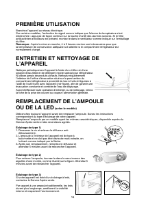 Mode d’emploi Whirlpool ART 365-LH Réfrigérateur combiné