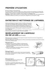 Mode d’emploi Whirlpool ART 378/A/1 Réfrigérateur combiné