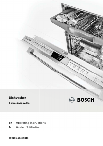 Handleiding Bosch SHXN8U55UC Vaatwasser