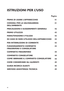 Manuale Whirlpool ART 397/A Frigorifero-congelatore
