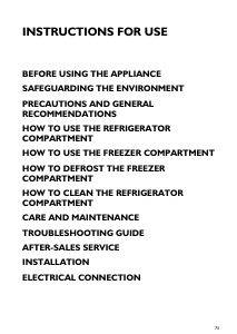 Manual Whirlpool ART 468/3-LH Fridge-Freezer