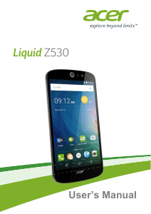 Manual Acer Liquid Z530 Mobile Phone