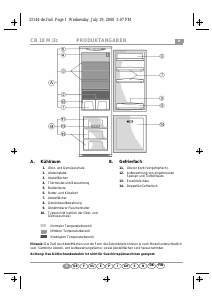 Bedienungsanleitung Whirlpool ART 476/R Kühl-gefrierkombination