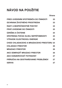 Návod Whirlpool ART 483/5/LH Chladnička s mrazničkou