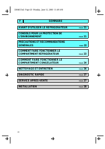 Mode d’emploi Whirlpool ART 856/G Réfrigérateur combiné