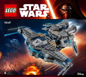 Manual Lego set 75147 Star Wars StarScavenger