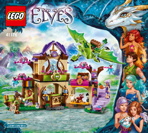 Manual Lego set 41176 Elves The secret market place