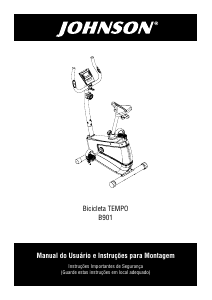 Manual Johnson B901 Tempo Bicicleta estática