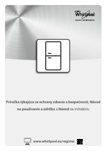 Návod Whirlpool BLF 5121 W Chladnička s mrazničkou