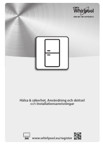 Bruksanvisning Whirlpool BLF 7001 W Kyl-frys