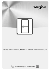 Käyttöohje Whirlpool BLFV 7121 OX Jääkaappipakastin