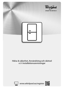 Bruksanvisning Whirlpool BSF 9152 OX Kyl-frys