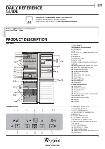 Manual Whirlpool BSFVA 9353 OX Fridge-Freezer