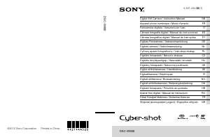 Käyttöohje Sony Cyber-shot DSC-W690 Digitaalikamera