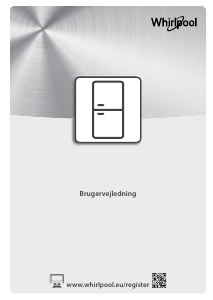 Brugsanvisning Whirlpool BSNF 8352 OX Køle-fryseskab