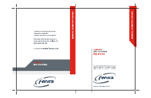 Manual de uso Fensa FX 6170 Campana extractora