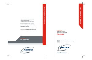 Manual de uso Fensa FX 6260 Campana extractora