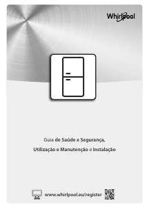 Manual Whirlpool BSNF 8533 W Frigorífico combinado