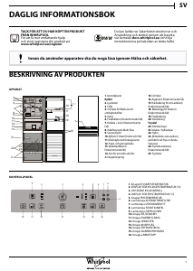 Bruksanvisning Whirlpool BSNF 8772 OX Kyl-frys