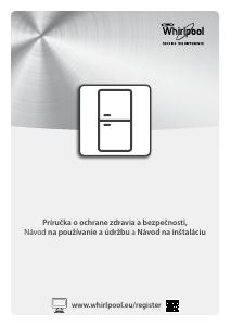 Návod Whirlpool BSNF 8892 IX Chladnička s mrazničkou
