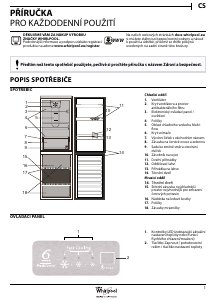 Manuál Whirlpool BSNF 9101 OX Lednice s mrazákem