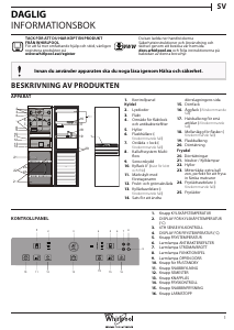 Bruksanvisning Whirlpool BSNF 9752 OX Kyl-frys