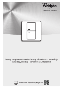 Instrukcja Whirlpool BSNF 9772 OX Lodówko-zamrażarka