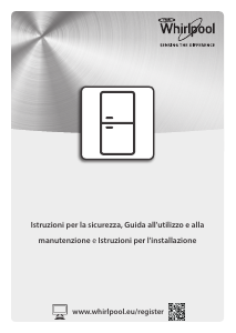 Manuale Whirlpool BSNF 9773 OX Frigorifero-congelatore