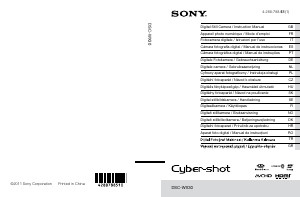 Mode d’emploi Sony Cyber-shot DSC-WX30 Appareil photo numérique