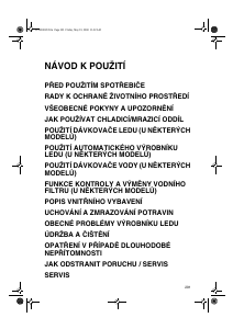 Manuál Whirlpool FFWW2VAF20/0 Lednice s mrazákem