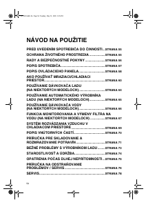 Návod Whirlpool FRSS36AF20/2 Chladnička s mrazničkou