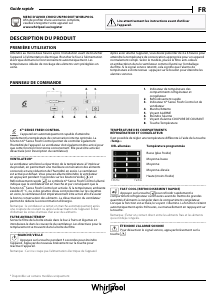 Mode d’emploi Whirlpool SP40 801/ LH Réfrigérateur combiné