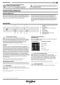 Bedienungsanleitung Whirlpool SP40 801/ LH Kühl-gefrierkombination