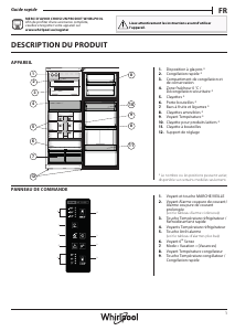 Mode d’emploi Whirlpool T TNF 9322 OX Réfrigérateur combiné