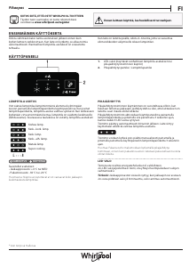 Käyttöohje Whirlpool W5 721E W Jääkaappipakastin