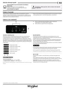 Manual Whirlpool W5 811E OX H Combina frigorifica