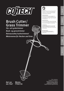 Bruksanvisning Cotech YT9071A Grästrimmer