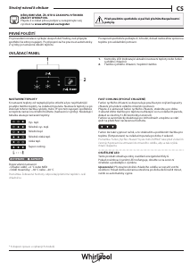 Manuál Whirlpool W5 911E OX Lednice s mrazákem