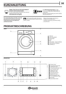 Bedienungsanleitung Bauknecht WATK Prime 11716 Waschmaschine
