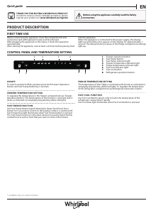 Manual Whirlpool W7 931A W Fridge-Freezer