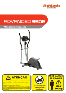 Manual Athletic Advanced 330E Bicicleta elíptica