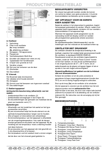 Handleiding Whirlpool WBA33872 NFC IX Koel-vries combinatie