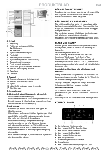 Bruksanvisning Whirlpool WBA3388 NFC IX Kyl-frys