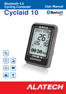 Bruksanvisning ALATECH Cyclaid 10 Cykeldator