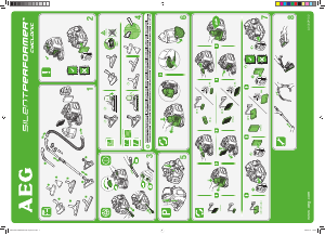 Handleiding AEG ASPC7130 Silent Performer Cyclonic Stofzuiger