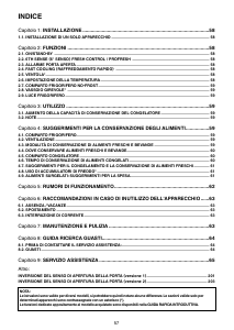 Manuale Whirlpool WBE33774 NFC W Frigorifero-congelatore